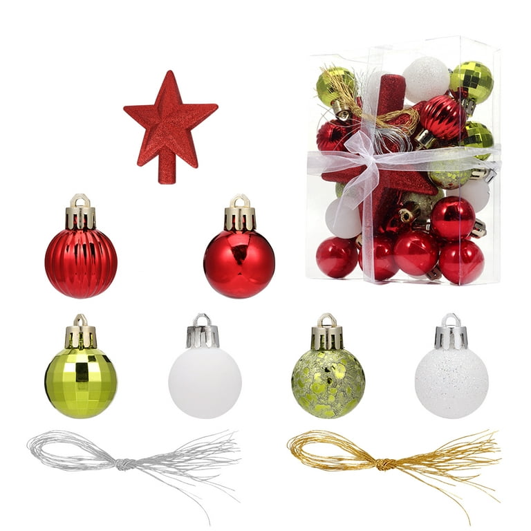 Handmade Christmas Ornaments, Set of 3 Zardosi Balls