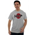 thumbnail image 5 of Japanese Ninja Funny Novelty Ideas Men's Graphic T Shirt Tees Brisco Brands S, 5 of 5
