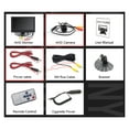 thumbnail image 2 of HD 1920*1080 7 Inch IPS Screen AHD Car Parking Monitor With AHD 1080P Fisheye Lens Rear View Backup Camera, 2 of 7