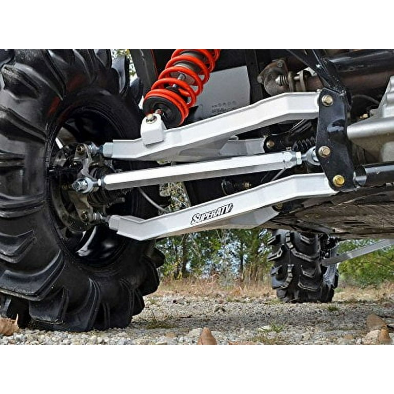 SuperATV Heavy Duty Aluminum Rear Radius Arms/Rods for Can|Am Maverick  DPS/X MR/X RS/MAX (2013+)|RSL-CA-MAV-008