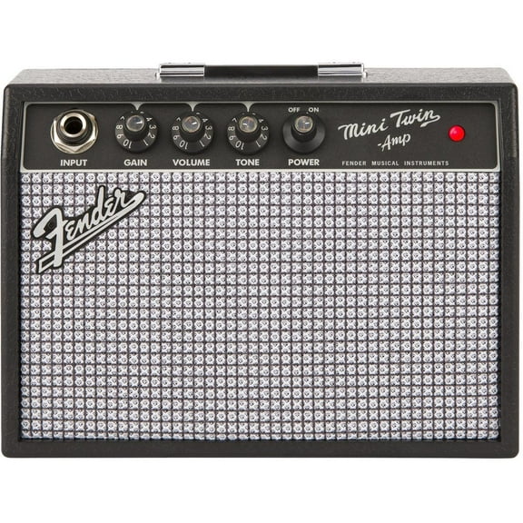 Fender '65 Twin Silverface Guitar Mini Amplifier - A Portable Classic Amp