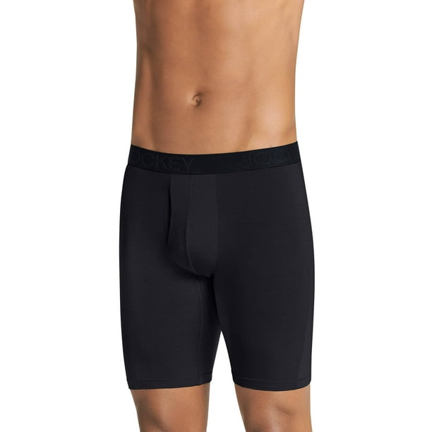 Jockey Men Active Ultra Soft Modal 9" Long Leg Boxer Brief