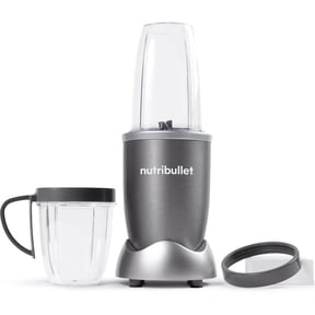Open Box NutriBullet Silver Magic Bullet Superfood Nutrition Extractor Blender, 8 Piece