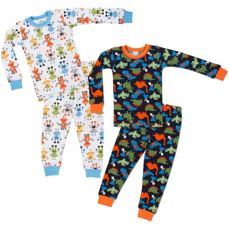 Baby Toddler Boy Thermal Pajama - Walmart.com