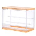 thumbnail image 1 of Caja de almacenamiento de caja de persianas de acrílico transparente, soporte de exhibición para el caso para muñecos de juguete, modo 11 Feliz Sencillez, 1 of 5