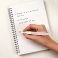 thumbnail image 3 of Slim Gel Pens, Retractable Pens with 0.5Mm Black Ink, Two-Tone Styles for Journaling and Office, Pocket-Sized and Portable Smooth Writing, Pinkish White, 3 of 4