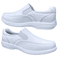 thumbnail image 3 of Zapatos de Enfermeria para Hombre en Piel Blanco Ideal para Clinicas y Hoteles, 3 of 6