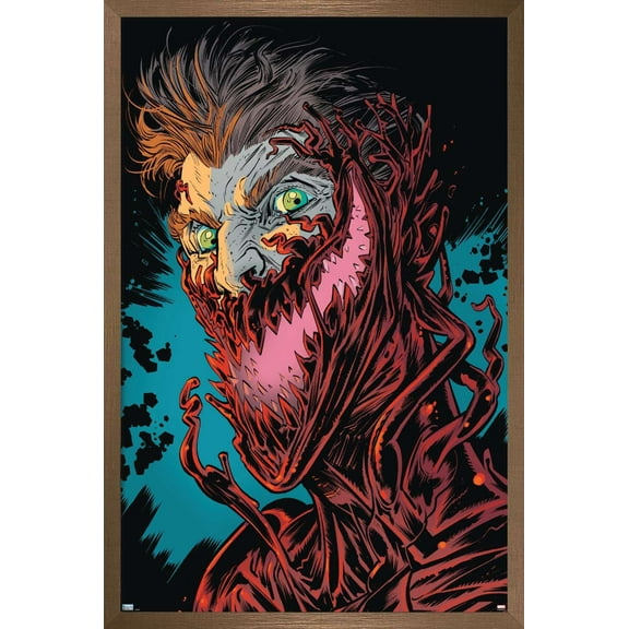 Marvel Comics - Carnage - Cletus Kasady Wall Poster, 22.375" x 34", Framed