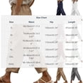 thumbnail image 3 of Yuanlook Ladies High Waist Linen Cotton Jogger Pants, Adjustable Drawstring Waist Functional Side Pockets Cuffed Cropped Loose Resort Trousers S-XXXL, 3 of 9