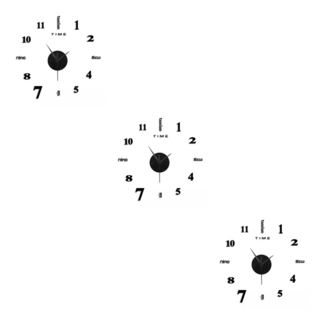 Reloj de pared Injueey con números eléctricos estilo moderno Acero inoxidable