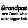 thumbnail image 3 of CafePress - Grandpas Are Dads Who Catch Bigger Fish T Shirt - Men's Classic Cotton T-Shirts, 3 of 3