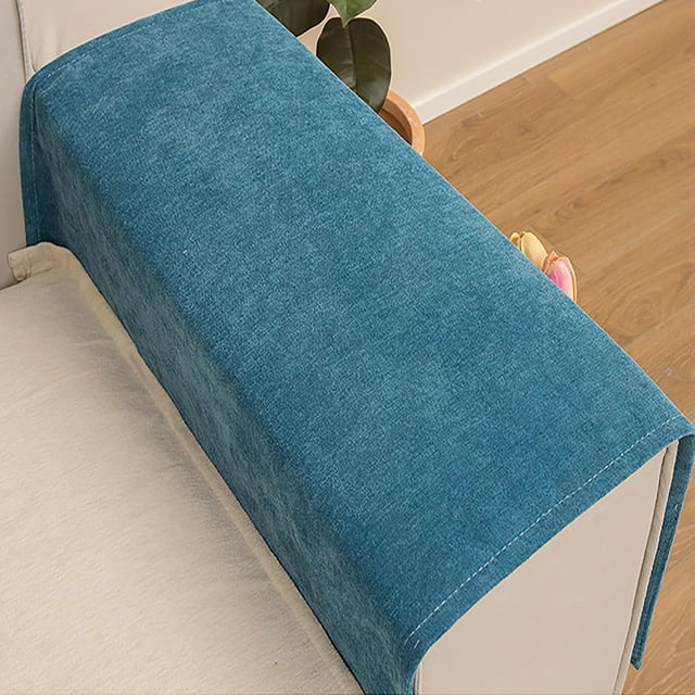 Becaristey Cloth Soft Touch Sofa Sofa Remote Control Holder Easy To Install Chenille Fabric Combines begin 60*110CM