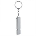 thumbnail image 2 of 2-Pack Durable Stainless Steel Dog/Parrot Whistle - Random Color, Training Aid with Sound Frequency Reflex-SaoZ, 2 of 5