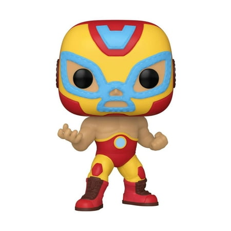 UPC: 0889698538718 | Funko POP! Marvel: Lucha Libre – Iron Man