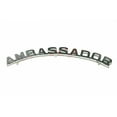 thumbnail image 1 of New Ambassador Script Badge Emblem Brass Chrome Plated, 1 of 3