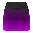 thumbnail image 5 of QATAINLAV Skorts for Girls Casual Tummy Control Athletic Golf Skirts Fashion Gradient Color Tennis Skirt Purple 2-3Years Summer Savings, 5 of 7