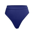 thumbnail image 5 of Women Swim Trunks High Waisted Solid Color Split Quick Drying Beach Water Activities, 5 of 5