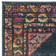 thumbnail image 4 of SAFAVIEH Madison Emmet Traditional Area Rug, Blue/Fuchsia, 2'3" x 3'11", 4 of 7