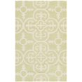 thumbnail image 1 of Safavieh Cambridge Collection CAM133B Handmade Moroccan Geometric Light Green and Ivory Premium Wool Runner (2'6" x 8'), 1 of 3