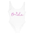 thumbnail image 2 of S-3xl Gold Print Team Bride One-piece Swimsuit Squad Women Swimwear Bachelorette Party Swimsuit Summer Beatchwear Bathing Suit, 2 of 4