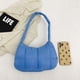 thumbnail image 5 of Bolso de viaje acolchadas acolchada de algodón a cuadros informales Cálido de invierno simple para fiesta, 5 of 8