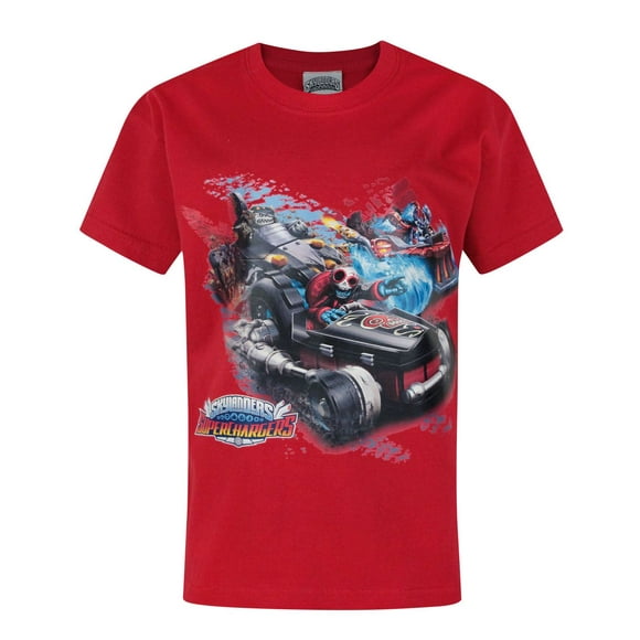Skylanders Boys Red Short Sleeved T-Shirt