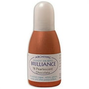 Tsukineko Brilliance Pearlescent Chocolate Ink Refill