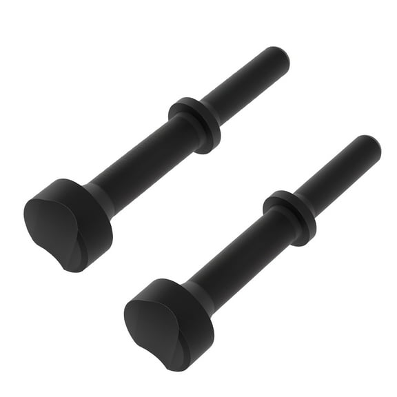 Grusce 2pcs Air Hammer Bits Tire Repair Tools Alloy Steel Impact Resistant 102mm Length Automotive Maintenance
