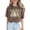 Espresso Shirt, variant on Ink Printed Image NOT a Quilt Patch - Camo Bunny Trio Easter Graphic Tee Espresso Shirt Adult Small