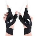 thumbnail image 1 of Men's Gift LED Gloves - Gloves with Waterproof Lights Fishing Accessories, Secret Santa Gifts for Men, Practical Gadgets for Fishing/Camping/Handyman/Father, 1 of 5
