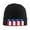 Black, variant on Texas Flag Beanie Hat Men Women Warm Printed Cap Knit Beanies Hats Outdoor Winter Red