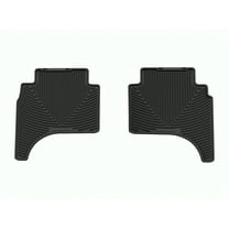 WeatherTech All-Weather Floor Mats compatible with 2022-2026 Hyundai Santa Cruz - 2nd Row, Black