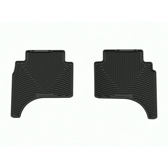 WeatherTech All-Weather Floor Mats compatible with 2022-2026 Hyundai Santa Cruz - 2nd Row, Black