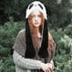 thumbnail image 5 of Gorro de peluche con orejas de panda para mujer, con orejas de animal, ideal para fiestas de cosplay, 5 of 7