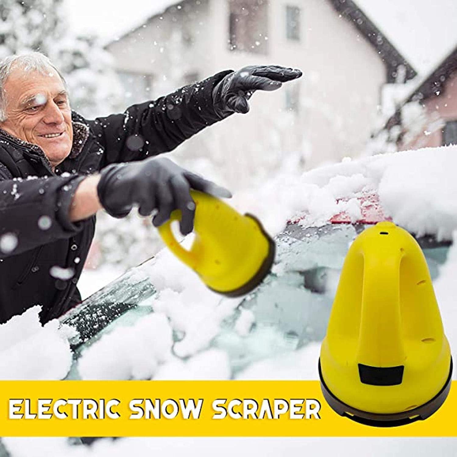  YEECOPON 3 In1 Electric Handheld Ice Scraper, Electric Cleaning  Brush, Electric Polishing Machine, Window Snow Cleaning Tool, Car Snow  Scraper, Rotating Disc Windshield Scraper for Ice, Snow, & Frost :  Automotive