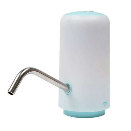 

Water Bottle Pump 5 Gallon USB Charging Portable Electric Automatic Jug Drinking Dispenser Camping Office Green