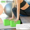thumbnail image 5 of Yoga Blocks, Yoga Blocks 2 Pack, 9"x 6"x 3" Sturdy Foam Yoga Block, Supportive, Lightweight & Odor Resistant, Fitness Accessories, 5 of 8