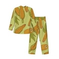 thumbnail image 2 of Kll Corn Sleepwear Mens Flannel Pajamas,Long Cotton Pj Set, 2 of 9