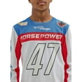thumbnail image 5 of Wrangler® x Hot Wheels™ Boy's Long Sleeve Colorblocked Tee, Sizes S-XL, 5 of 10