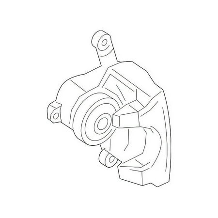 Genuine OE Mercedes-Benz Disc Brake Caliper - 222-423-07-81