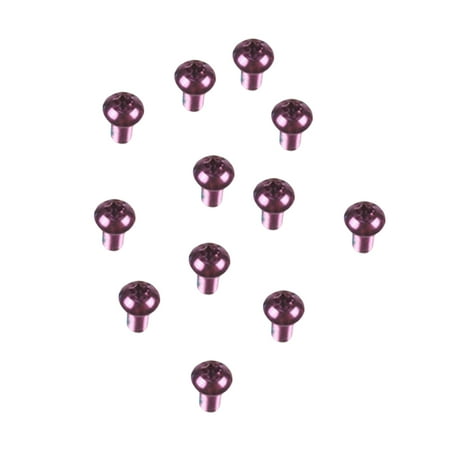 

VERMON Extreme sport accessories 12Pcs M5x10mm Mountain Bike Bicycle Disc Brake Rotor Steel T25 Torx Bolts Screws