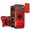 Red, variant on For iPhone Air Phone Case,Compatible with Mag-Safe,With 360° Rotatable Ring Holder,Invisible Kickstand,Camera Cover,Heavy Duty Shockproof Anti-fall Drop Protection,Rugged Phone Case,Red