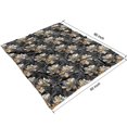 thumbnail image 3 of Pioneer Flower Blanket,Comfortable Soft Flannel Throw Blanket,All Season,Warm Lightweight Blankets for Sofa Bed Couch Living Room Chair,50"x60"(130x150cm), 3 of 4