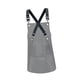 thumbnail image 4 of Delantal transparente, delantal de color, delantal de cocina, arte impermeable con bolsillo grande, negro, 4 of 9