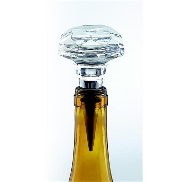 Clear Crystal Optic Bottle Stopper
