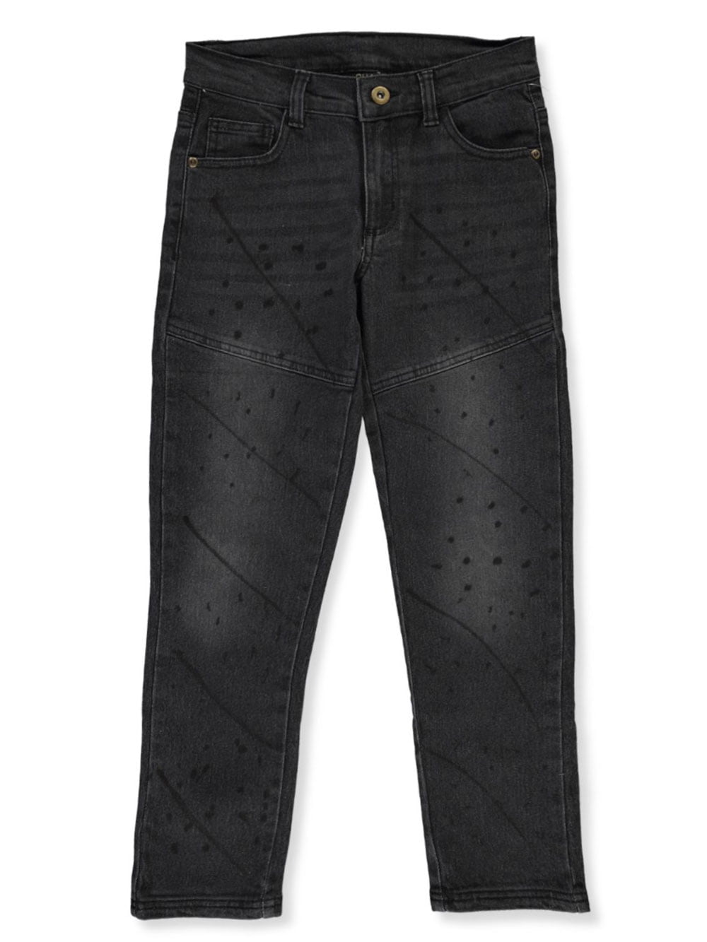 Quad Seven Boys' Paint Splatter Jeans 