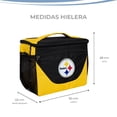 thumbnail image 4 of HIELERA 24 LATAS NFL PITTSBURGH STEELERS 100% ORIGINAL, 4 of 8