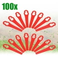 thumbnail image 3 of Cordless Grass Trimmer Revitalization, ABS Cutter Blades for Replacement Blade Set, Empowering You to Maintain Your Lawn with Ease and Precision (100PCS), 3 of 5