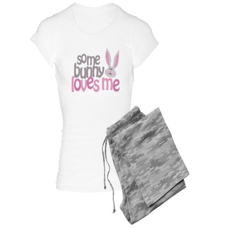 

CafePress - Some Bunny Loves Me - Women s Light Pajamas
