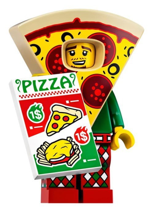 Lego 71025 series 19 minifigures New and factory sealed Dog Sitter Pizza Guy 